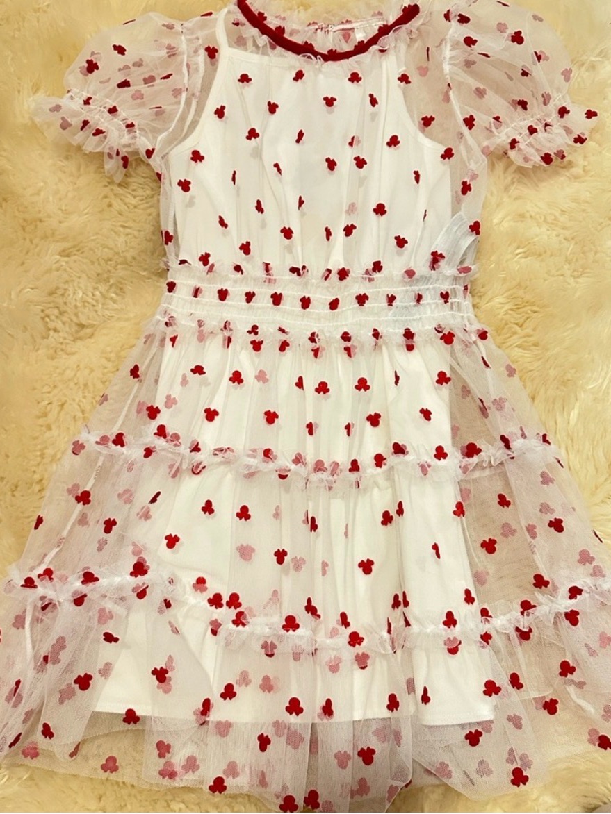 Disney Mickey Dress Girls 7/8